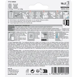 Tesa zelfklevende strip Powerstrips CLICK Combo 16x2 stuks Medium