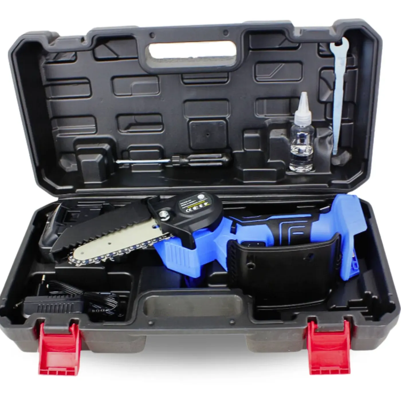 TETRA Tools Mini Kettingzaag - Incl. Accu En Koffer – Snoeizaag Draadloos