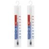 TFA Dostmann Koelkast En Vriezerthermometer - 2x - Wit - Analoog