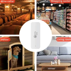Thermometer En Hygrometer Voor Binnen Met Real Time Monitoring En Groot Display