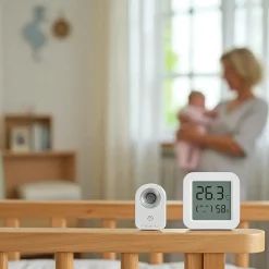 Smartlife Domotica Thermometer En Hygrometer Voor Binnenklimaat Met Real Time Monitoring En App Bediening