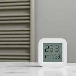 Smartlife Domotica Thermometer En Hygrometer Voor Binnenklimaat Met Real Time Monitoring En App Bediening