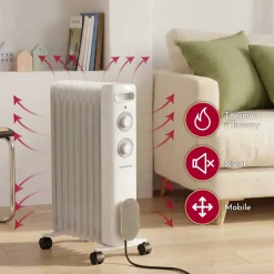 Thomson - Oliekachel - 2000 W - Wit - Calista