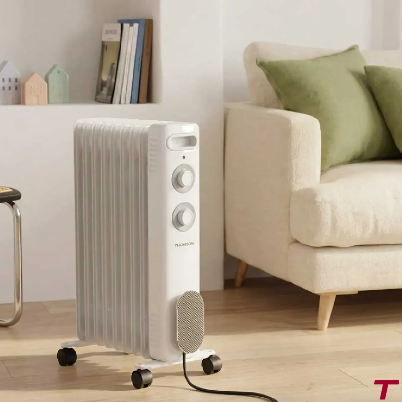 Thomson - Oliekachel - 2000 W - Wit - Calista