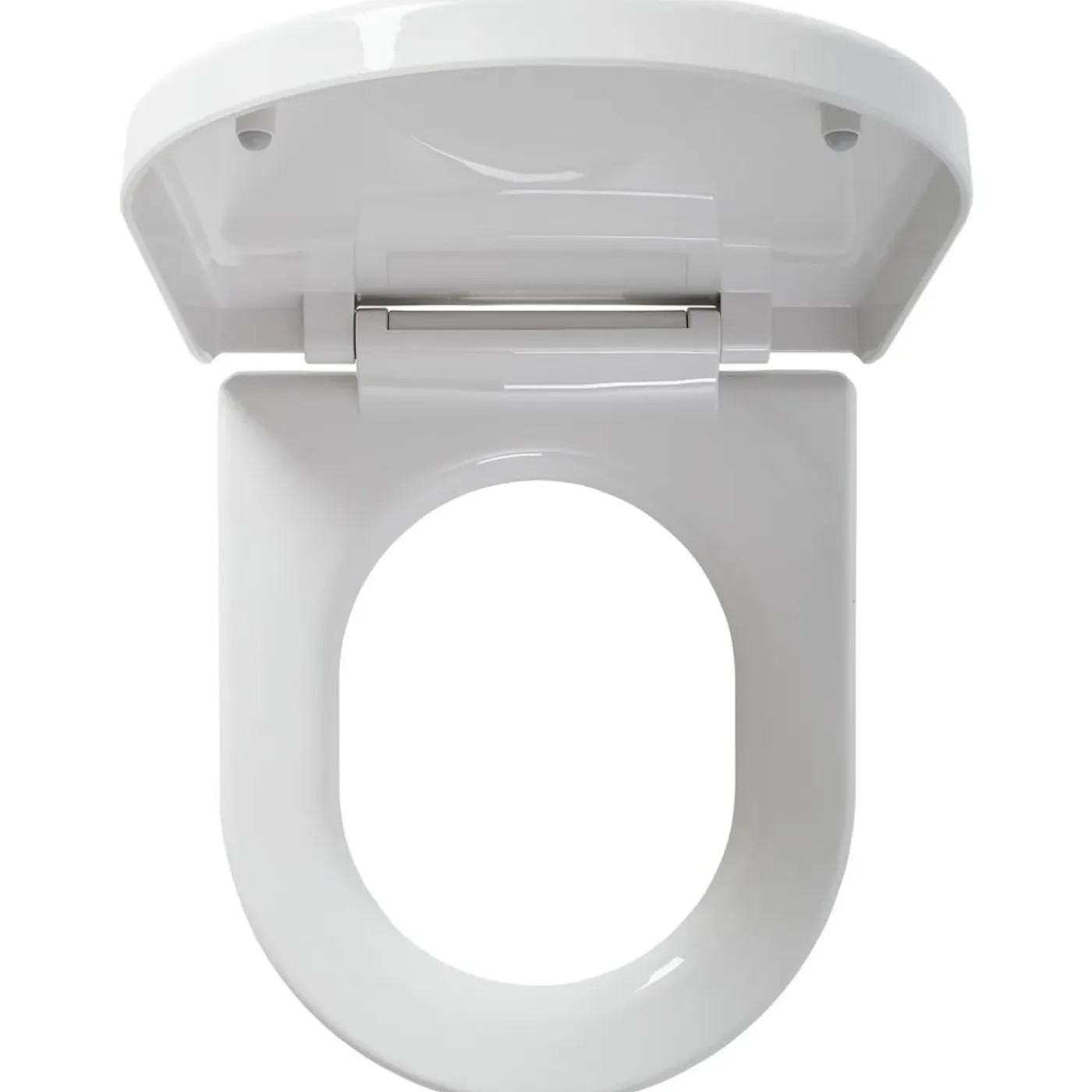 Tiger WC-bril Stax - Thermoplastisch - D-vorm - Softclose - Verstelbaar - Quick Release - Wit