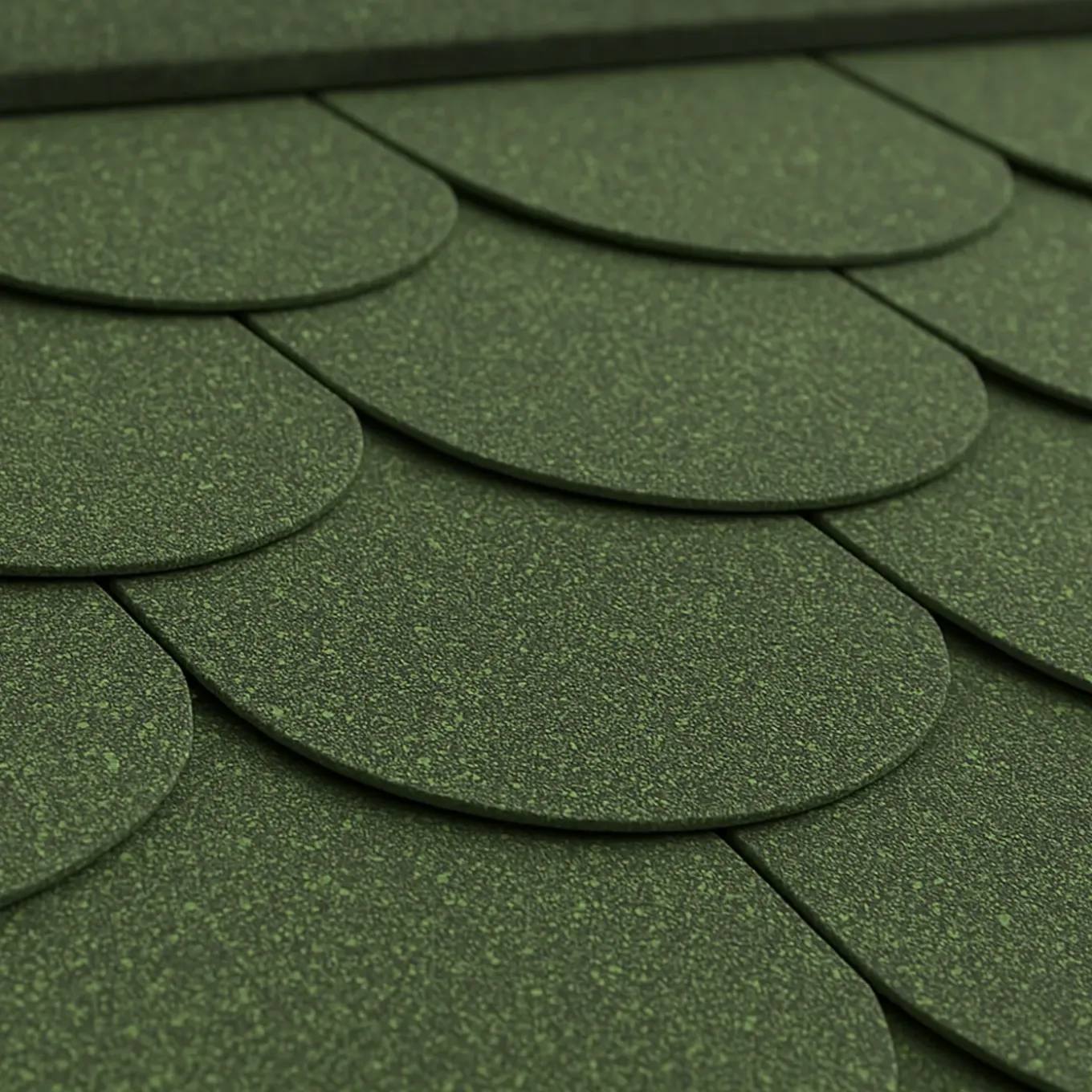 Timbela - Bitumineuze Dakspanen - B-green - Zwart Kleur - Bitumen Dakbedekking - 3m2