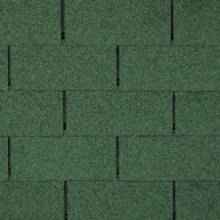 Timbela - Bitumineuze Dakspanen - T-green - Zwart Kleur - Bitumen Dakbedekking - 3m2