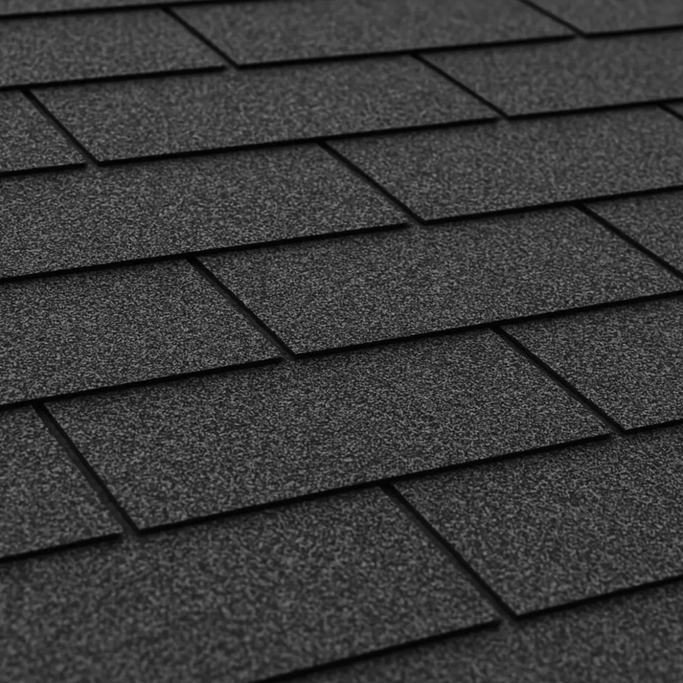 Timbela - Bitumineuze Dakspanen - T-black - Zwart Kleur - Bitumen Dakbedekking - 3m2