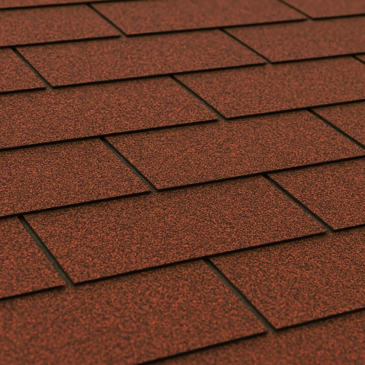 Timbela - Bitumineuze Dakspanen - T-red - Zwart Kleur - Bitumen Dakbedekking - 3m2