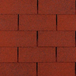 Timbela - Bitumineuze Dakspanen - T-red - Zwart Kleur - Bitumen Dakbedekking - 3m2