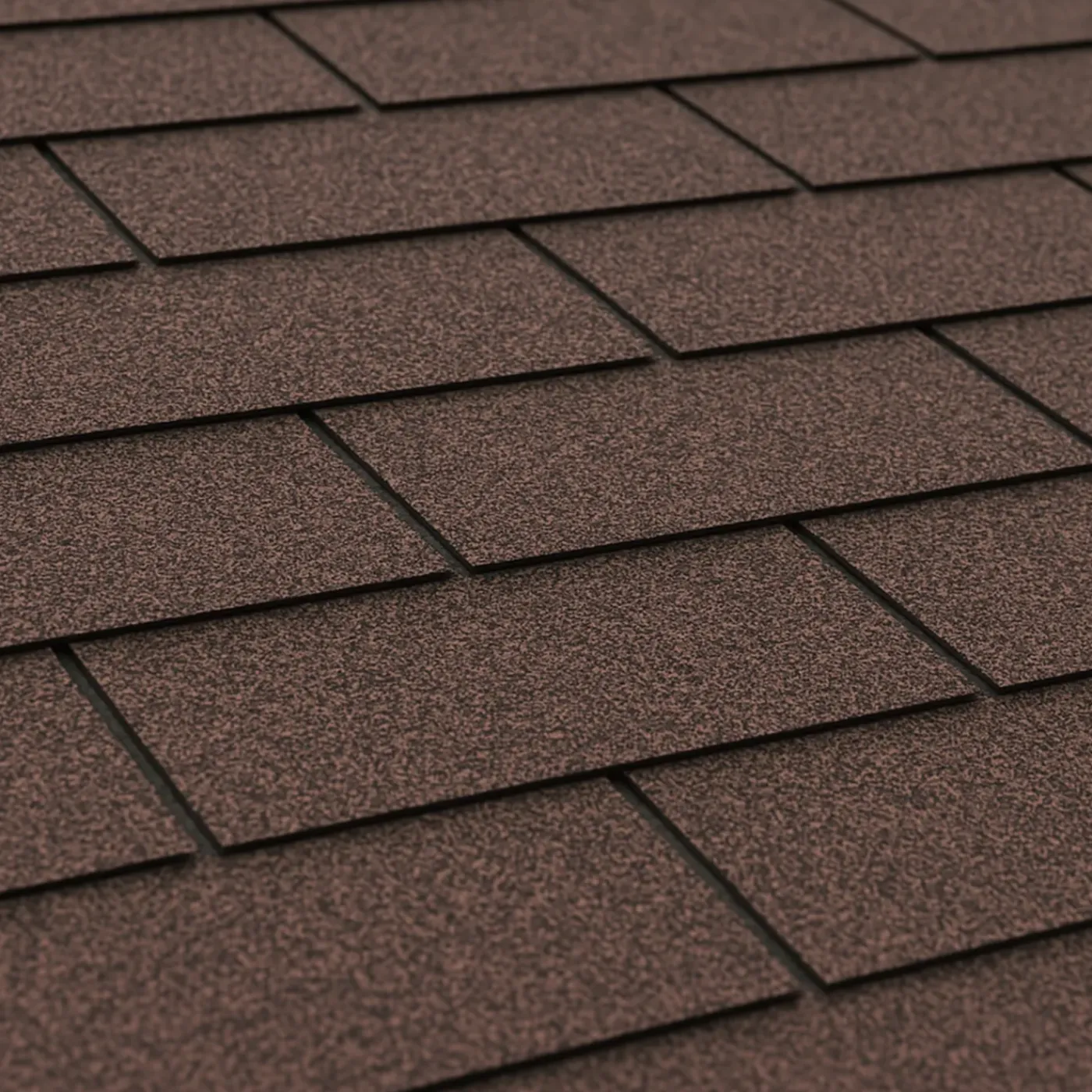 Timbela - Bitumineuze Dakspanen - T-brown - Zwart Kleur - Bitumen Dakbedekking - 3m2