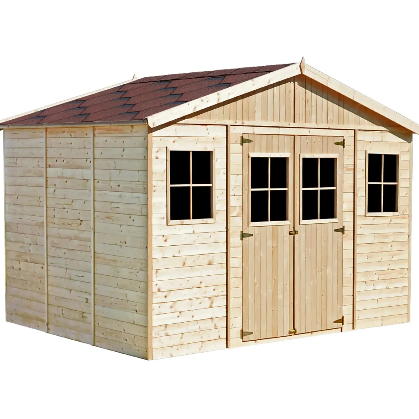 Timbela - Bitumineuze Dakspanen - H-red - Rode Kleur - Bitumen Dakbedekking - 3m2