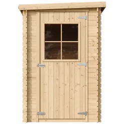 Timbela M306 - Houten Tuinschuur 2.63 M2 - Tuinhuis Voor Gereedschaps- En Fietsenstalling