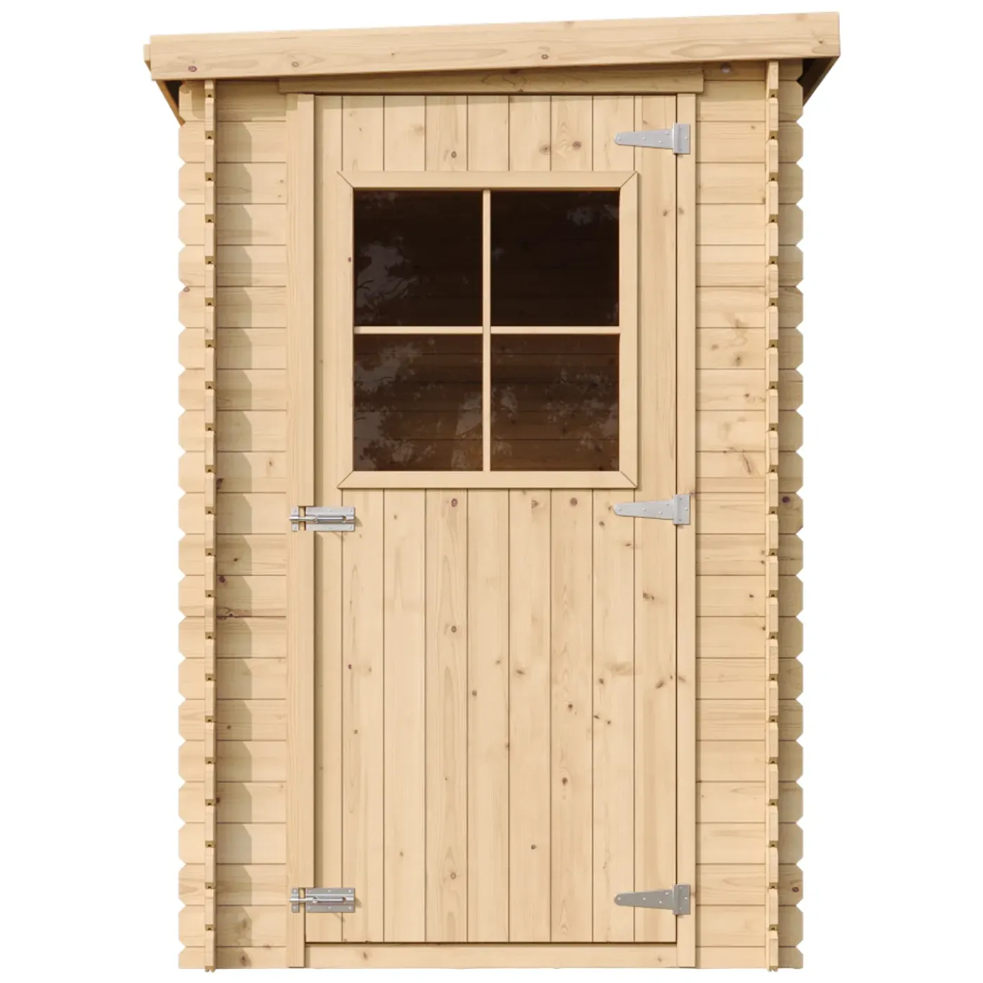 Timbela M306 - Houten Tuinschuur 2.63 M2 - Tuinhuis Voor Gereedschaps- En Fietsenstalling