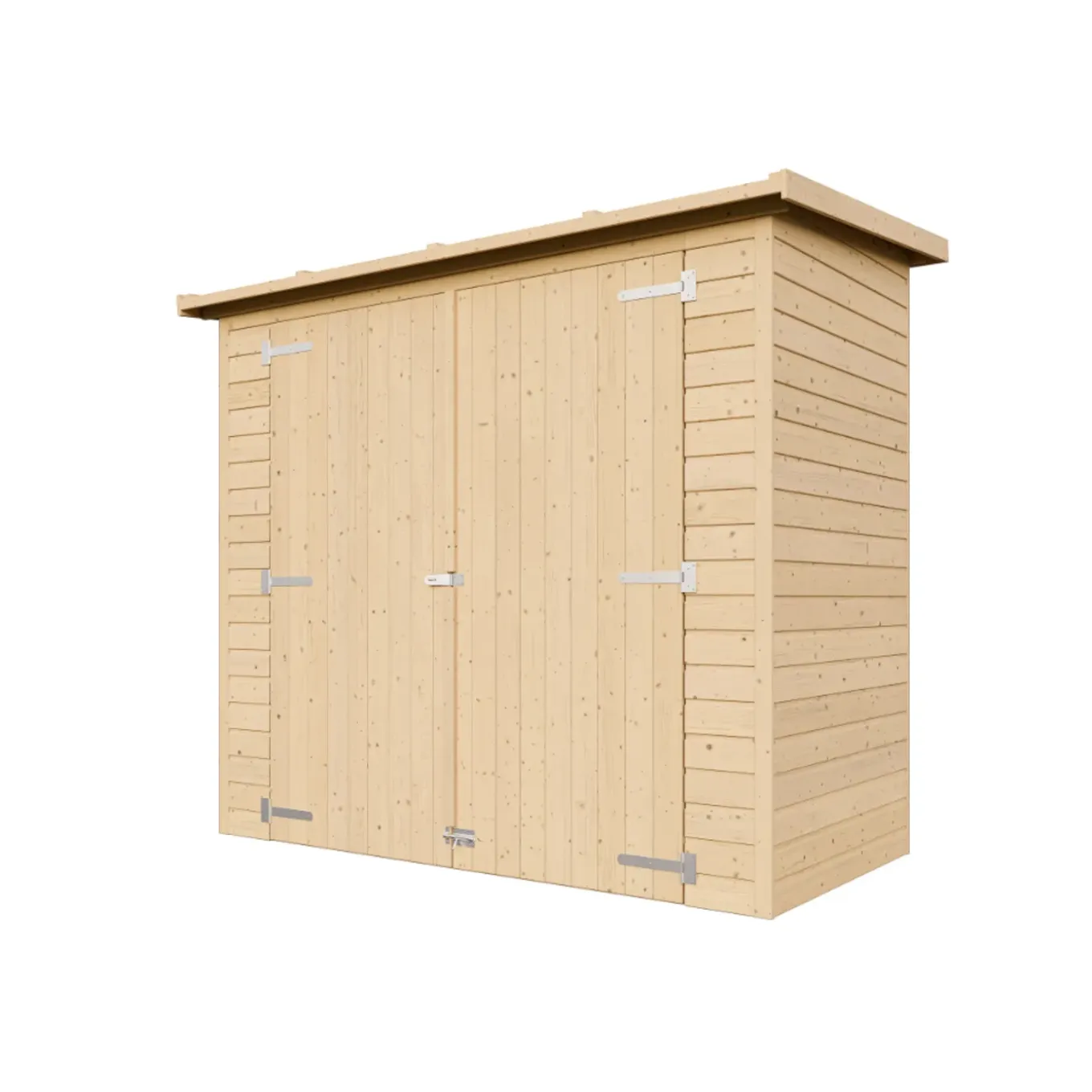 Timbela M348 - Houten Tuinschuur 2,1 M2 - Tuinhuis Zonder Vloer - Gereedschap Schuur