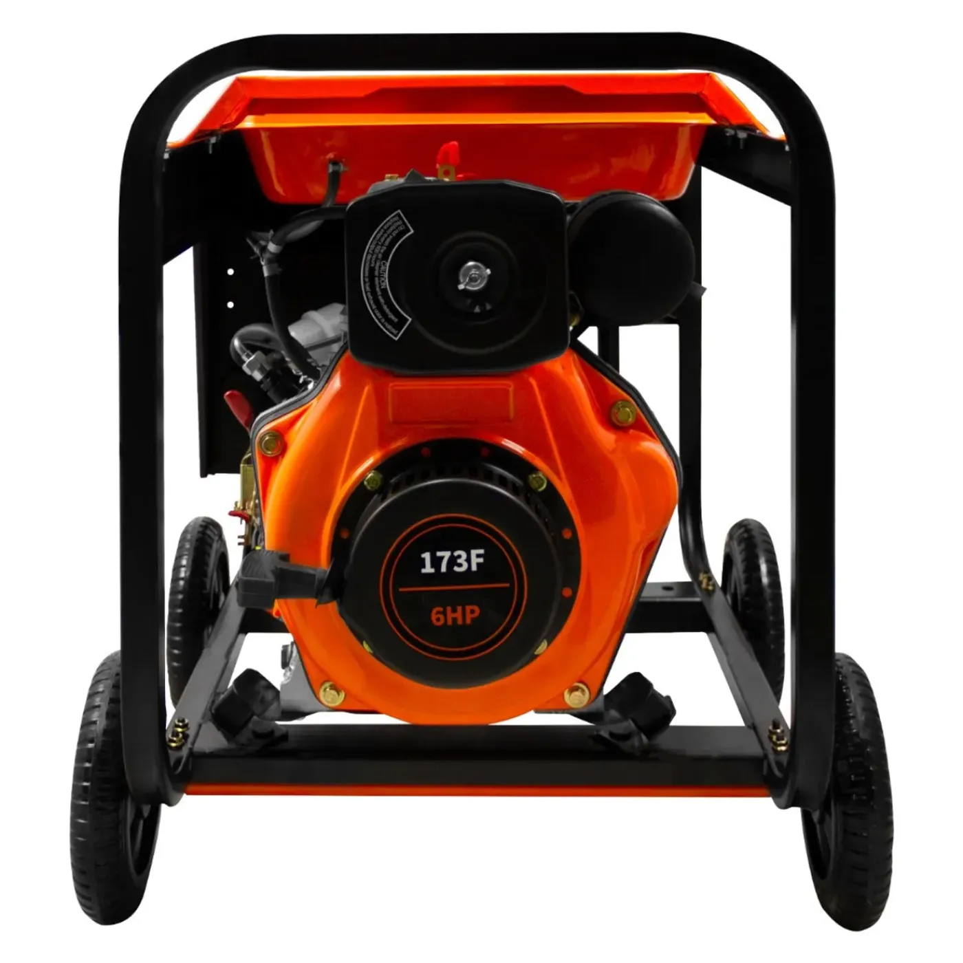 Monster Shop T-Mech Draagbare Diesel Stroomgenerator 2kVA - Open Frame