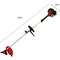 T-Mech 5-in-1 Multitool voor de Tuin - Heggenschaar, Kettingzaag,