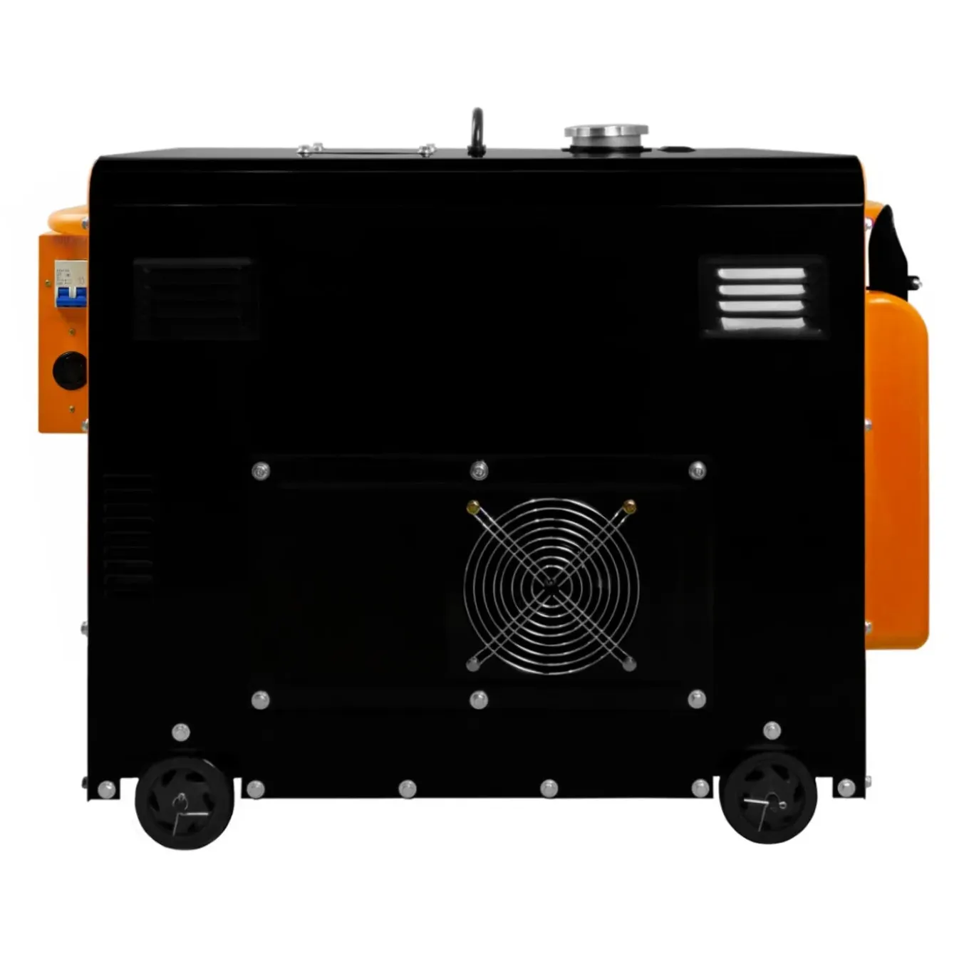 T-Mech Stille Diesel generator - Eenfasig 230V - Gesloten Frame