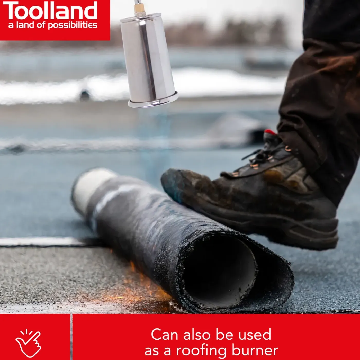 Toolland Onkruidbrander Op Gas, Drukregelaar, Slang 5 M