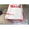 Toolland Universele Verfmixer, 60 X 400 Mm, Geplastificeerd Staal 40 Cm, Rood, Met Kunststof Bekleed