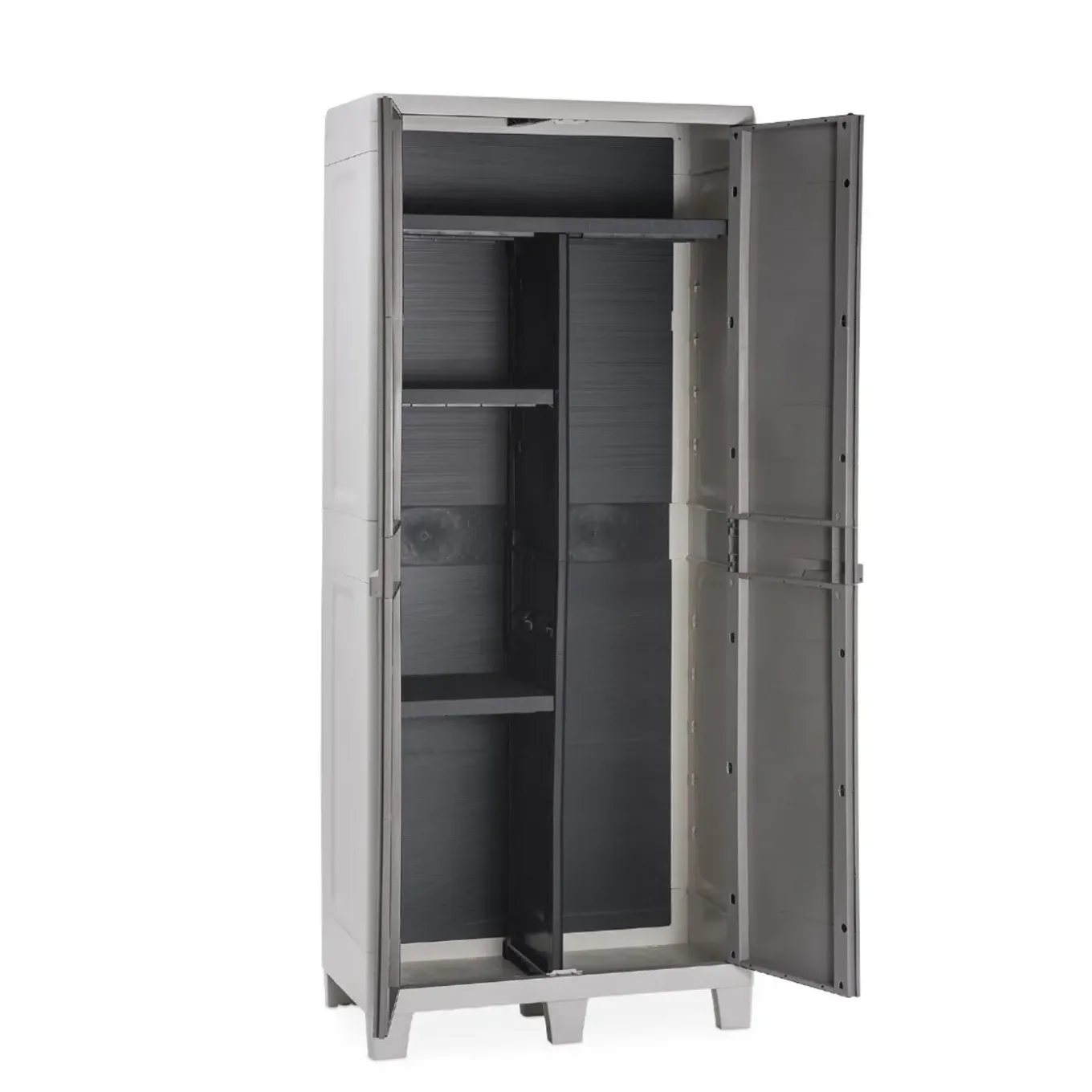Toomax Florida Xl Utility Opbergkast Hoog - Grijs