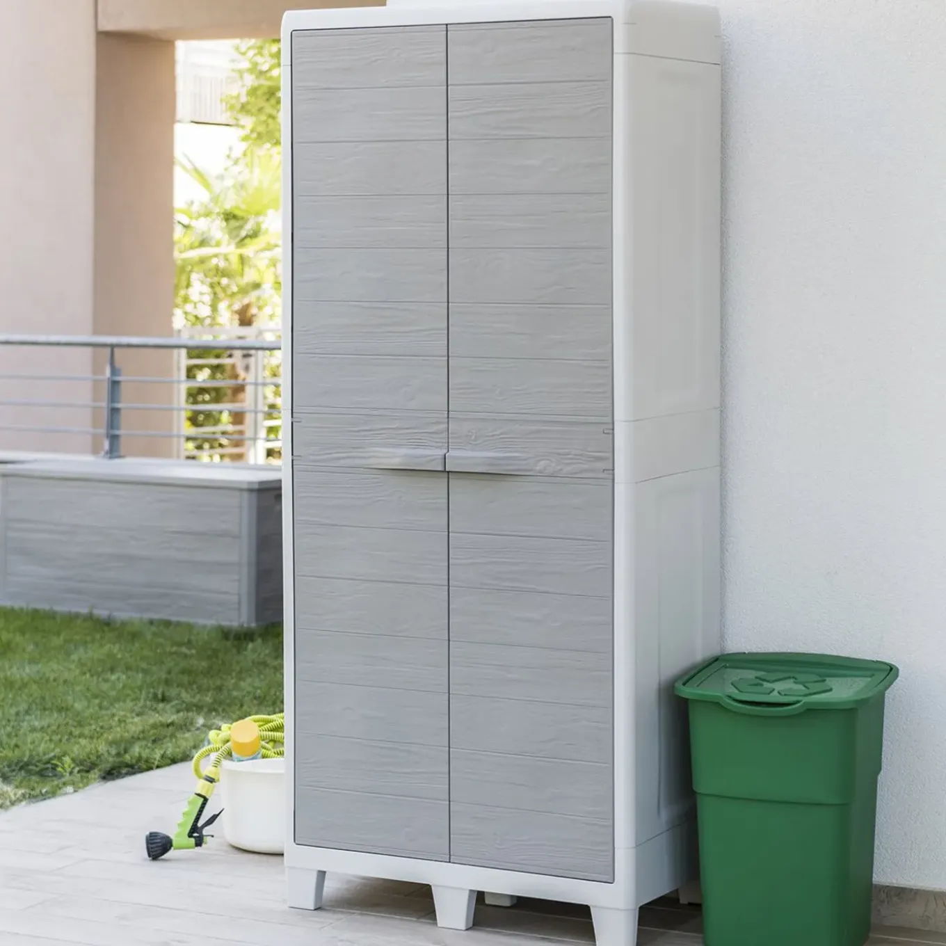 Toomax Florida Xl Utility Opbergkast Hoog - Grijs