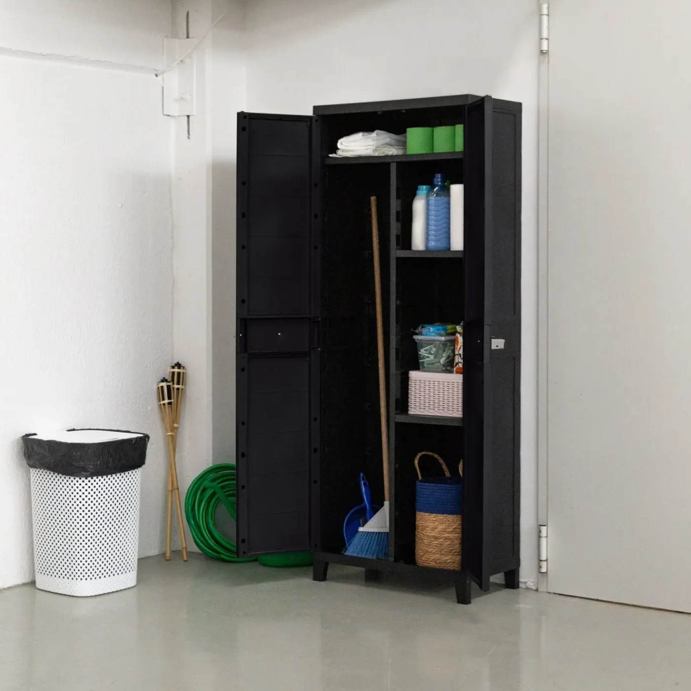 TOOMAX Garage Midi Utility Opbergkast Hoog - Antraciet