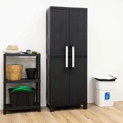 TOOMAX Garage Midi Utility Opbergkast Hoog - Antraciet