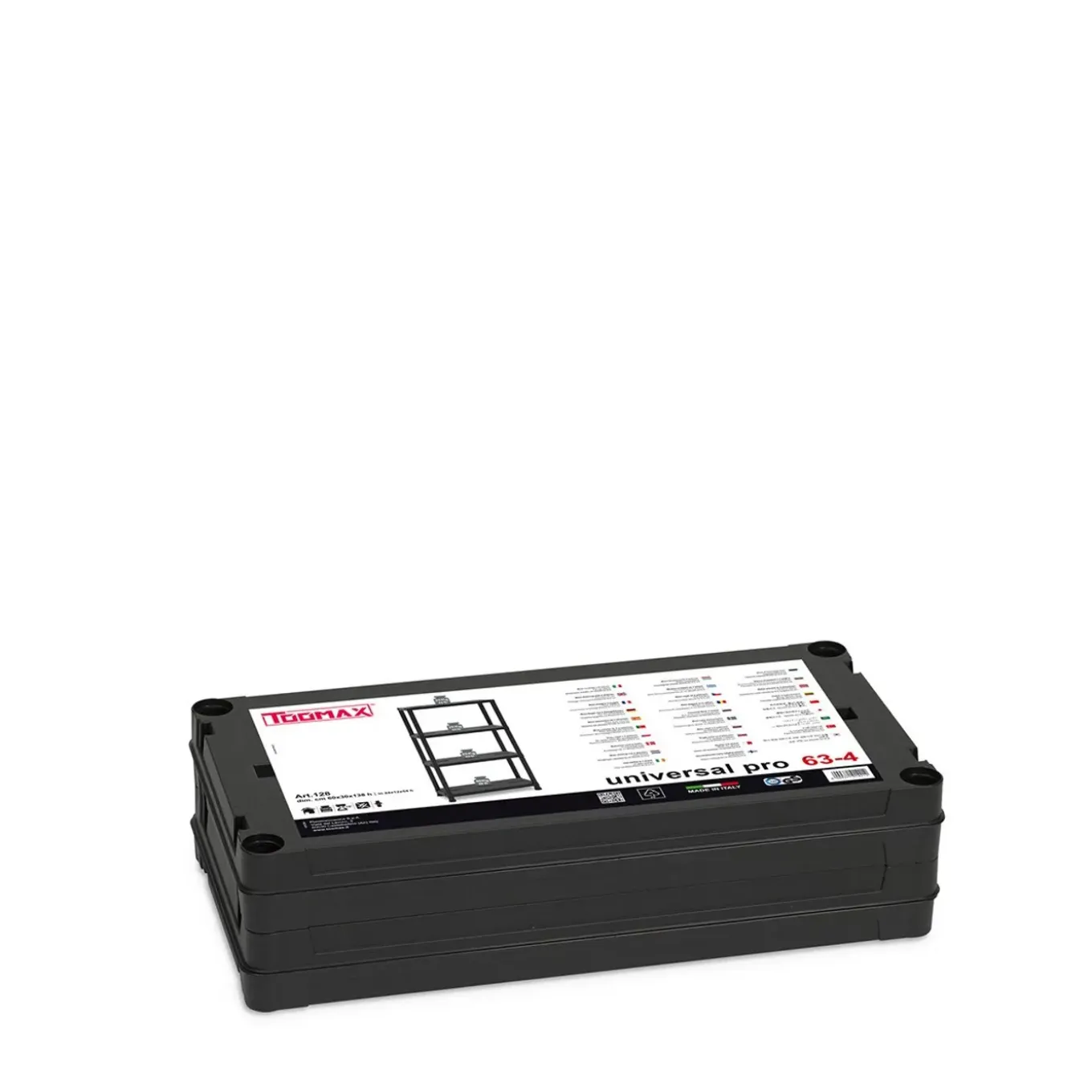 Toomax Universal Opbergrek - 4 Planken - 60x30x138 Cm