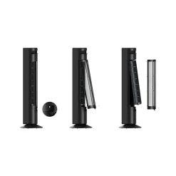 Torenventilator Eurom Vento 3D Silent Comfort Tower - 12 snelheden - oscillerend - met timer - Hoogte 95cm