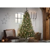 Toronto Kunstkerstboom - 185 Cm - Groen - Diameter 114 Cm - 715 Tips - Metalen Voet