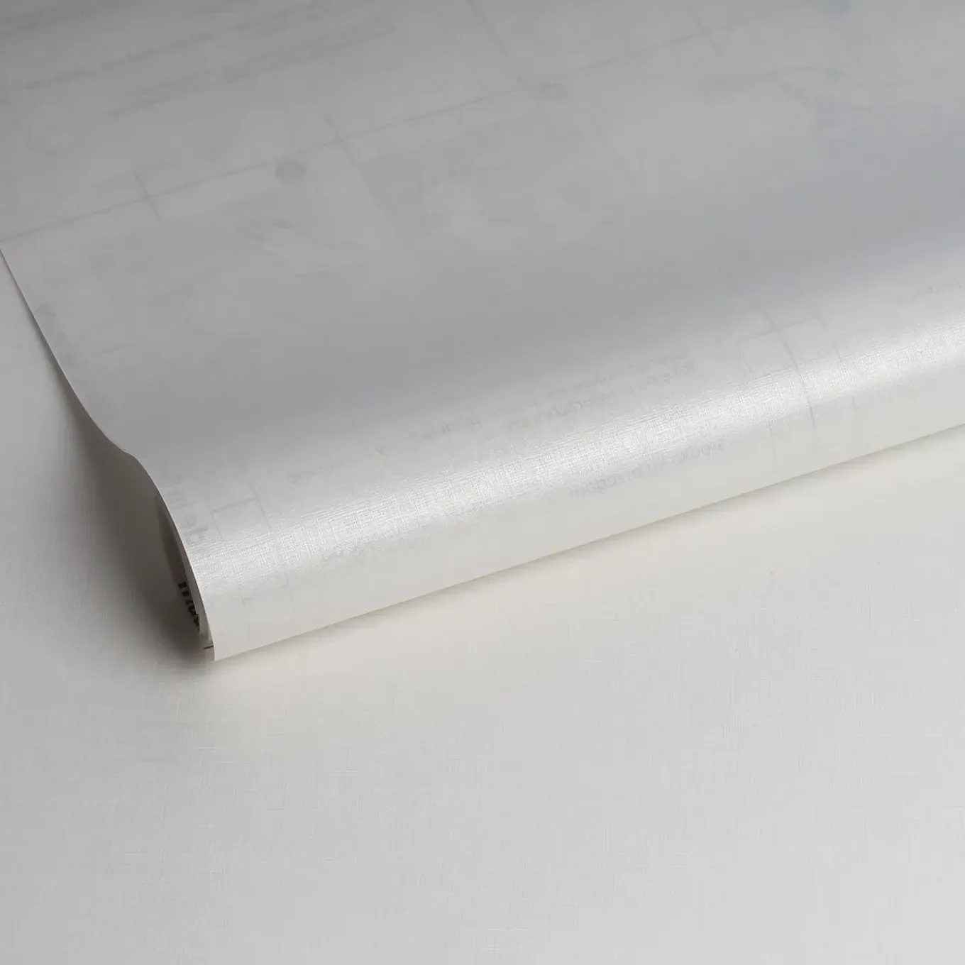 Transform Statische Raamfolie - Linnenlook Transparant - 45 x 150 cm