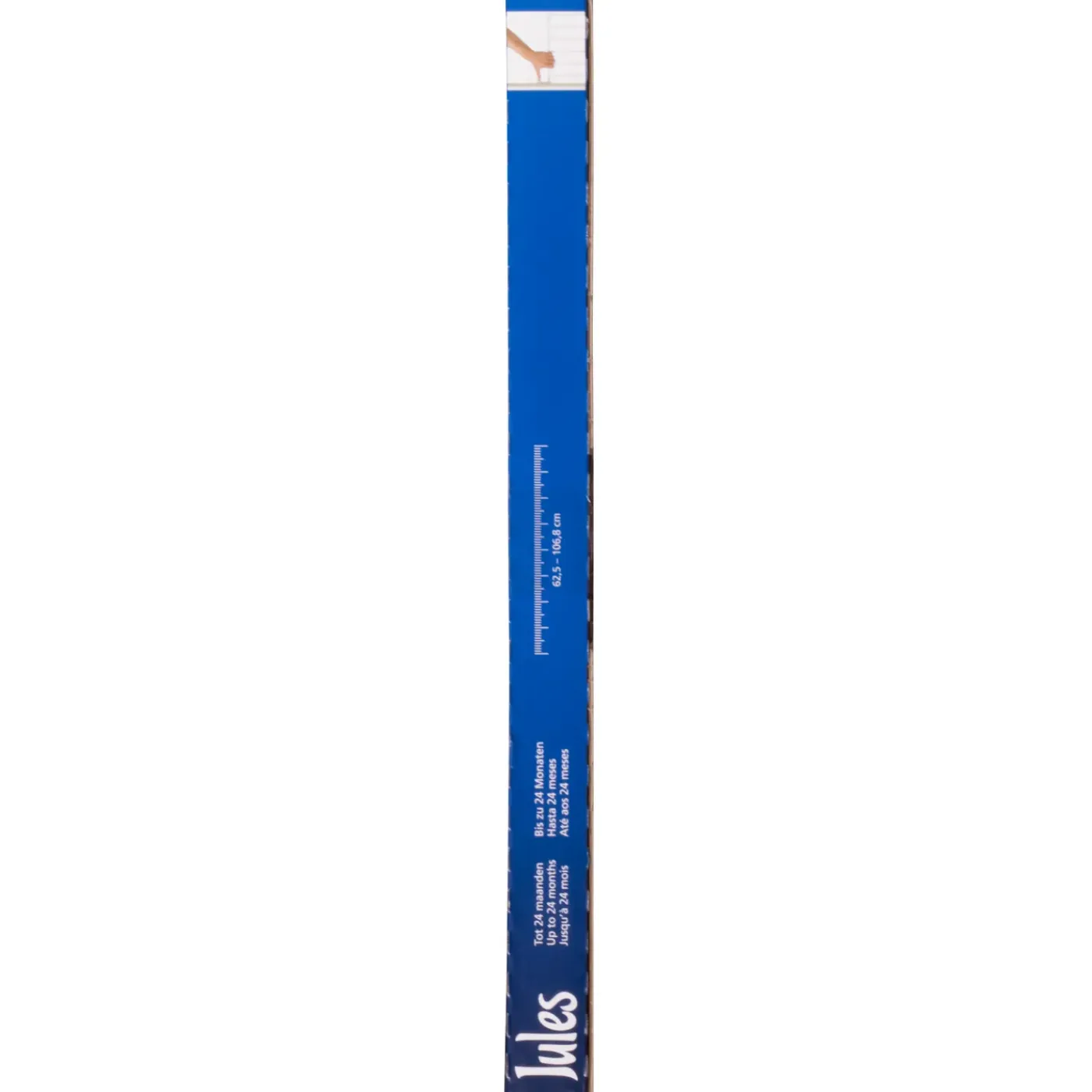 Overig Traphekje Jules metaal wit draai 625-1068mm 72cm
