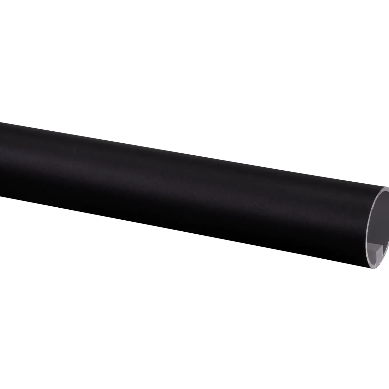 Trapleuning - Mat - Zwart - 270cm - Ø 45mm