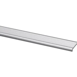 Traplijst aluminium geanodiseerd 5x25mm naturel 200cm