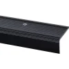 Overig Trapprofiel Aluminium - Mat Zwart - Antislip - 45x23x950mm