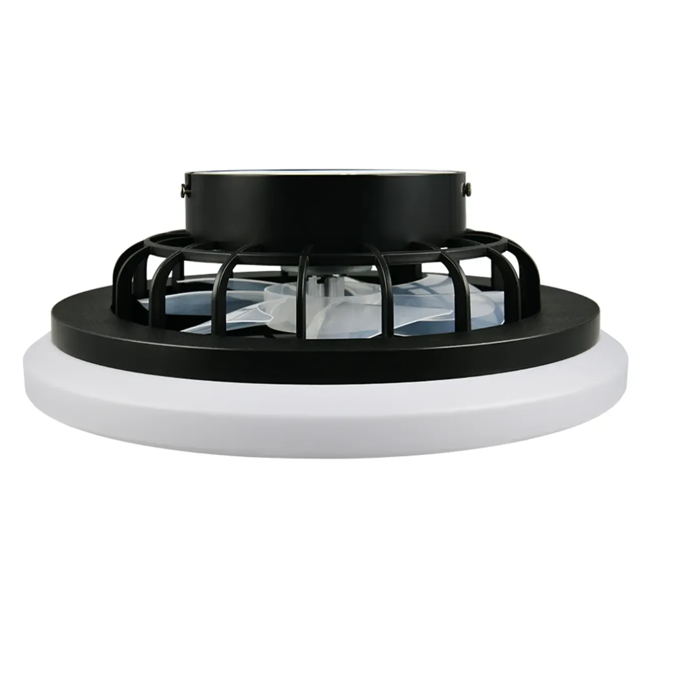Trio - Plafondventilator Rotsund - Zwart - 38x38x14 Cm