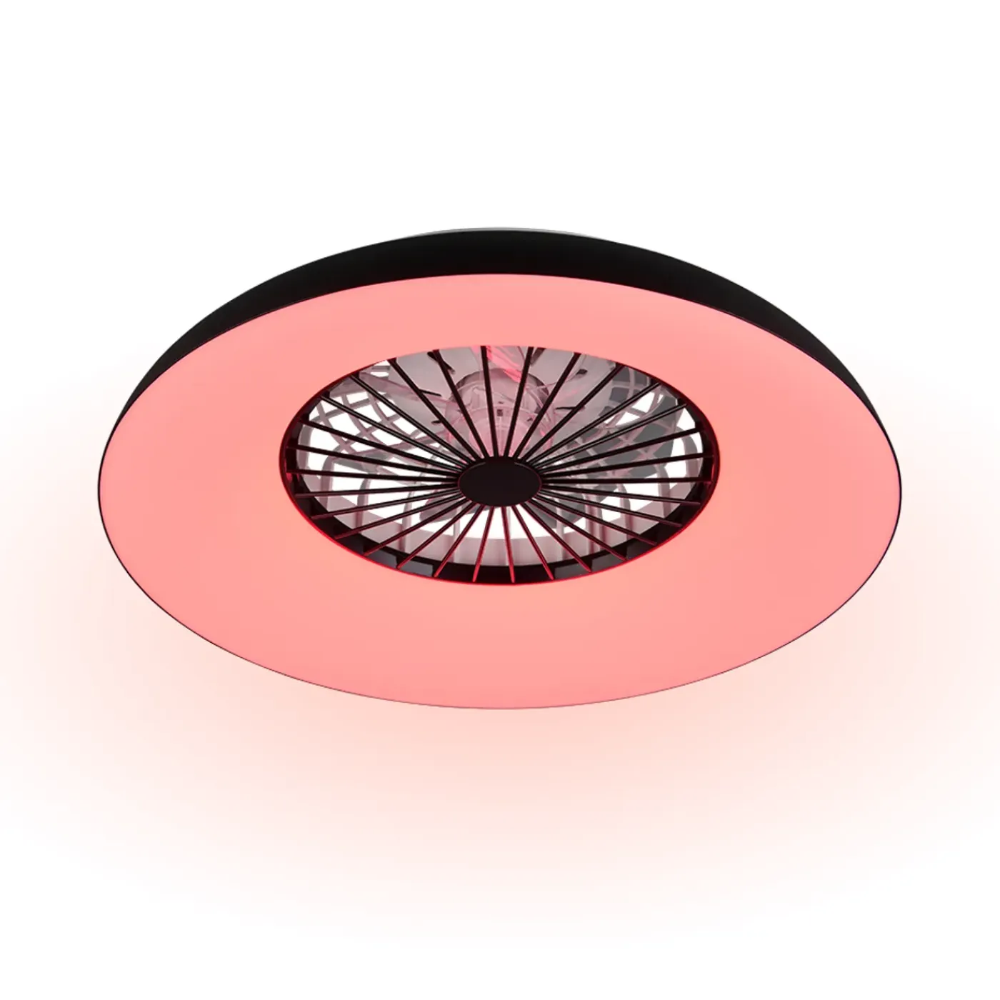 Trio - Plafondventilator Svaerholt - Zwart - 60x60x19.5 Cm