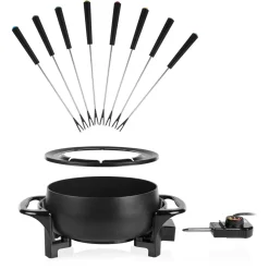 Tristar Fonduepan - Elektrische Fondue - 1,5 Liter - 8 Personen - 1000 Watt - FO-1107