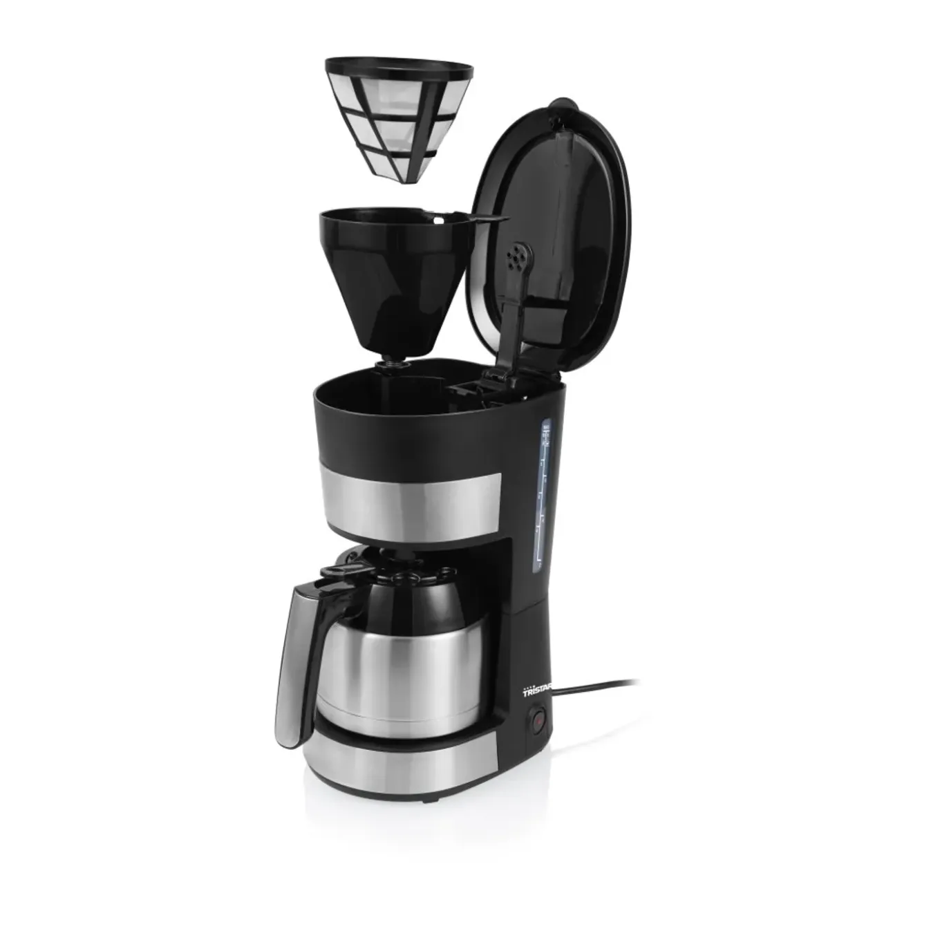 Tristar Koffiezetapparaat - Met RVS Vacuümkan - 8 Tot 10 Kopjes - 900 Watt - CM-1283
