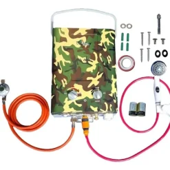 TTulpe - Draagbare Boiler Outdoor Hd-6 P37 Camo - 12 Kw - 6 L/min