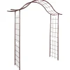 Overig Tuinboog Portique ronde buis 20mm antiek ijzer 200x40x250cm