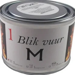 Overig Tuinfakkel In Blik - 6x - 4 Branduren - 11 X 7 Cm