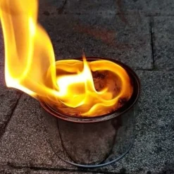 Overig Tuinfakkel In Blik - 6x - 4 Branduren - 11 X 7 Cm