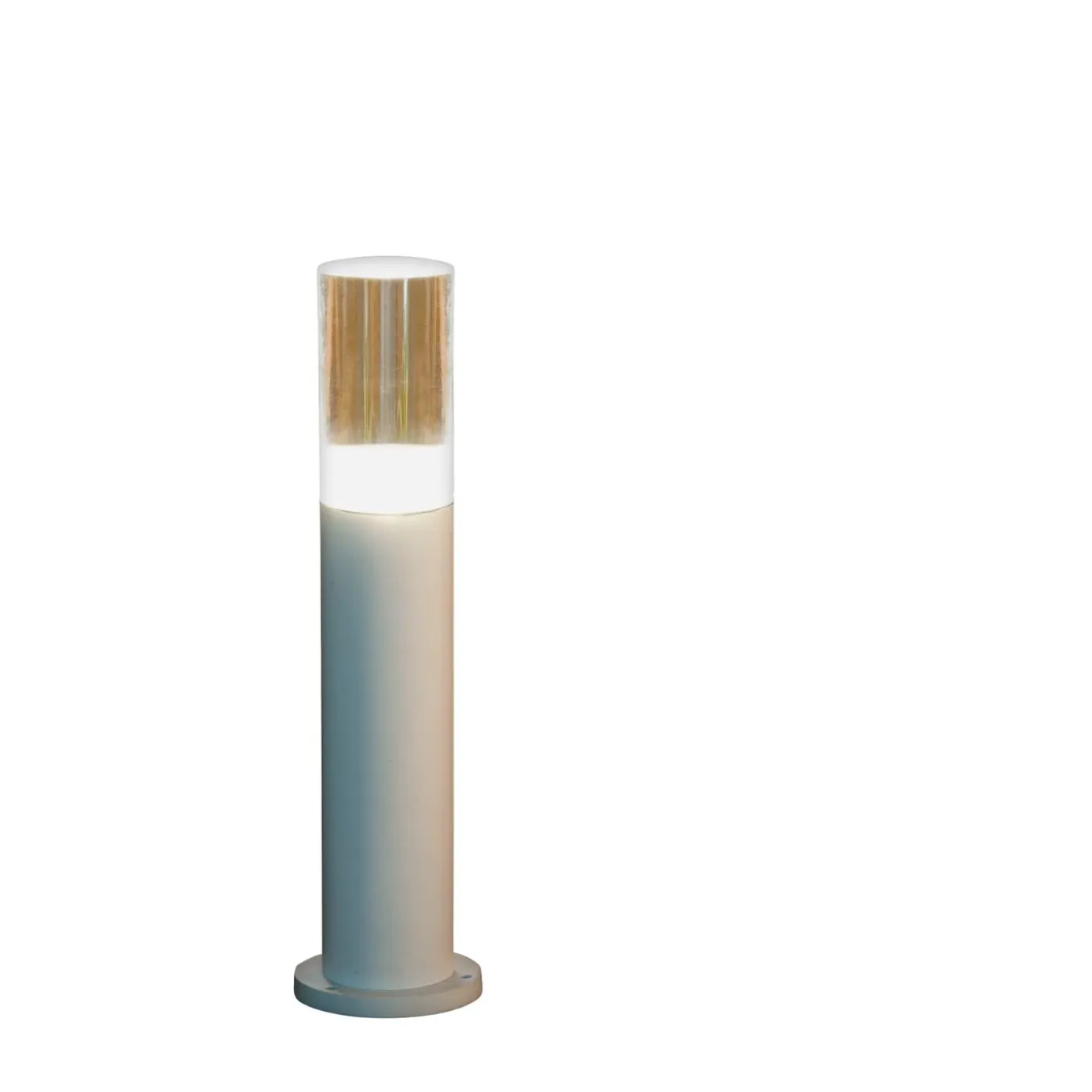 Tuinlamp 7W warm wit metaal