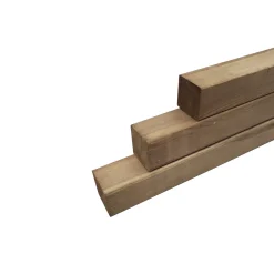 Overig Tuinpaal Vierkant Geïmpregneerd - Grenen - 88x88mm - Lengte 270cm