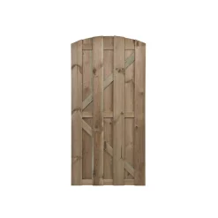 Tuinpoort Cardiff Toog - Grenen - Groen - 90x180cm