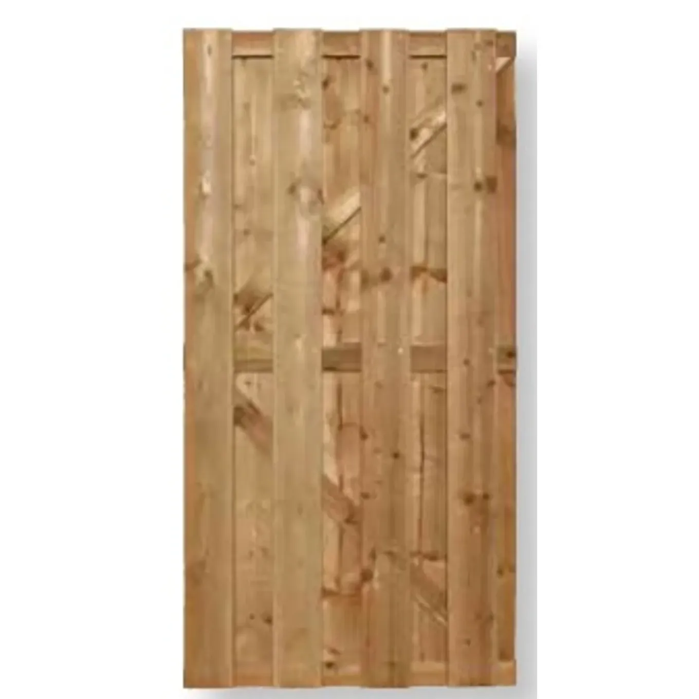 Tuinpoort Excellent - Grenen - Groen - 90x180cm