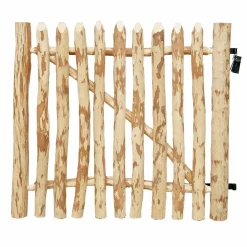 Tuintoppers Poort Schapenhek Hazelaarhout 100 X 100 Cm - Latafstand 3 - 5 Cm