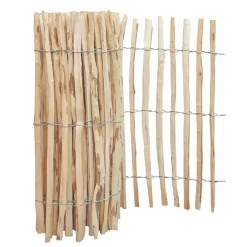 Tuintoppers Schapenhek Rol Hazelaarhout 500 x 100 cm - Latafstand 3 - 5 cm